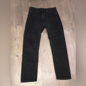 EUC Vintage Black Levi 505 Orange Tabs 34x30.5 MADE IN USA